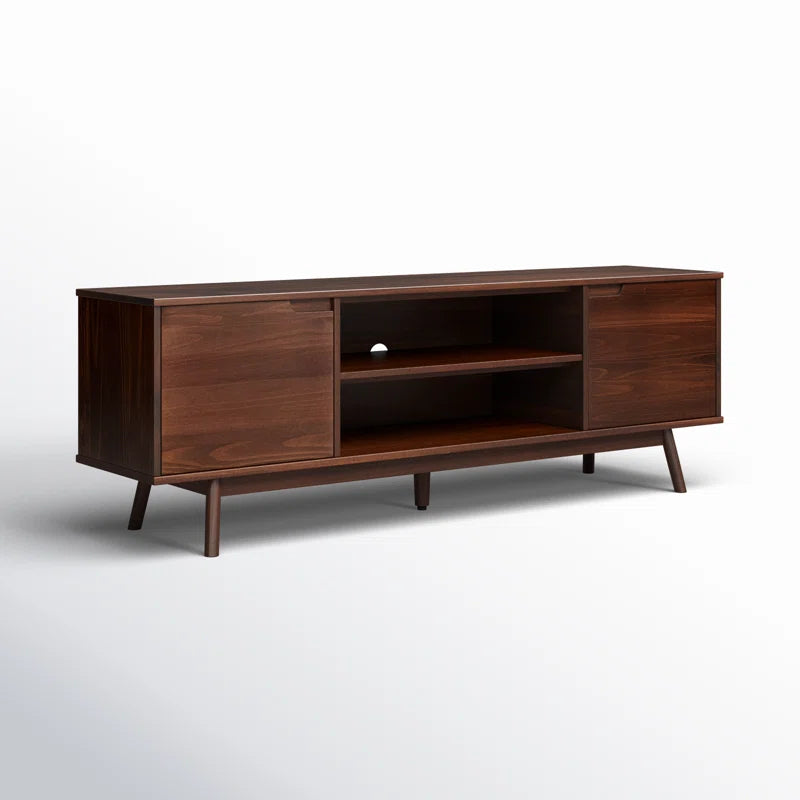 Griffin 70" Solid Wood 2-Door TV Stand