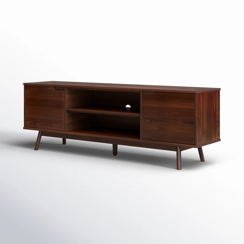 Griffin 70" Solid Wood 2-Door TV Stand