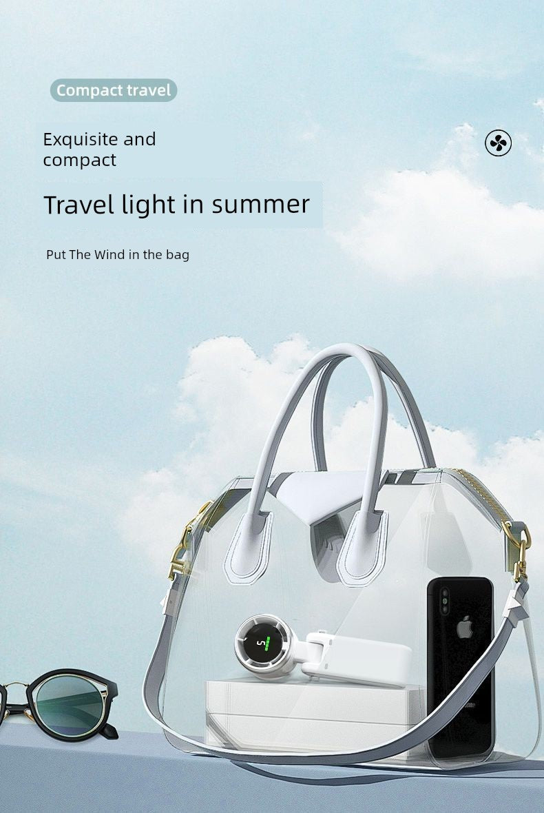 High-Speed Handheld Turbo Fan USB Rechargeable