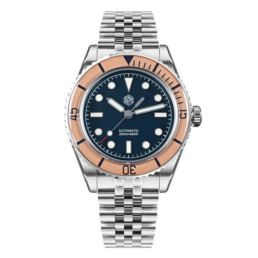 Men's 40mm SAN MARTIN Homage Dive Watch