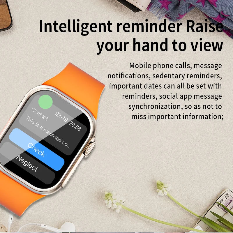Trekta Smartwatch Apple/Android Compatible