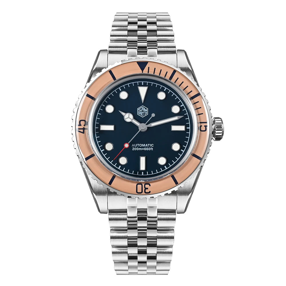 Men's 40mm SAN MARTIN Homage Dive Watch