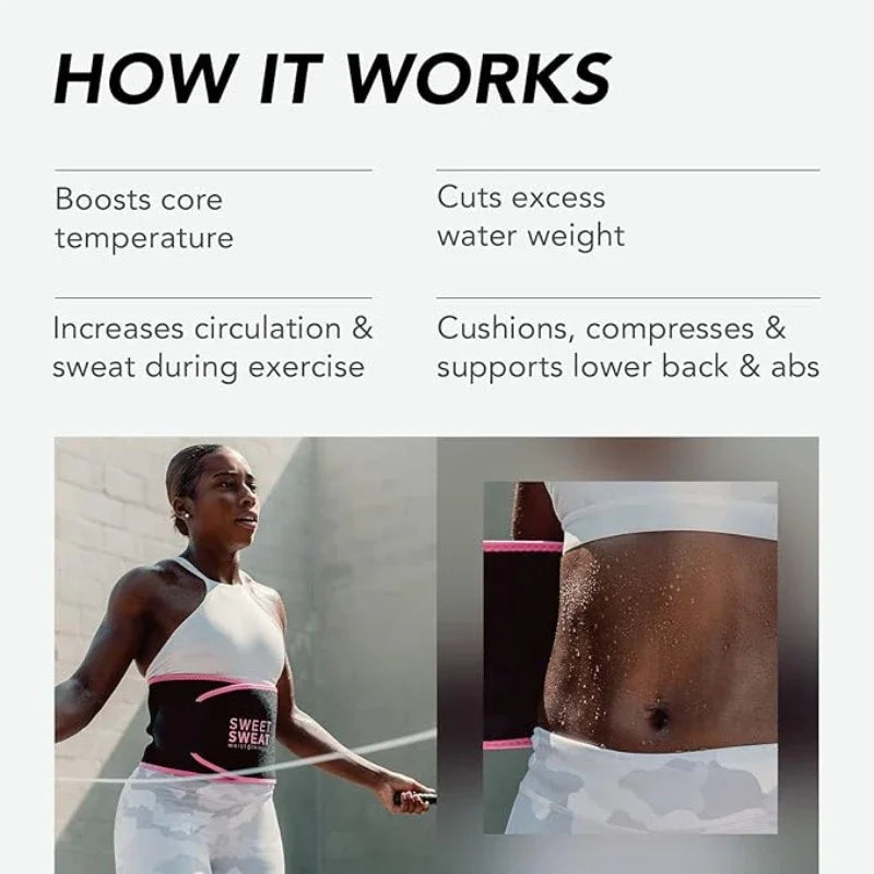 Sweet Sweat Waist Trimmer Band