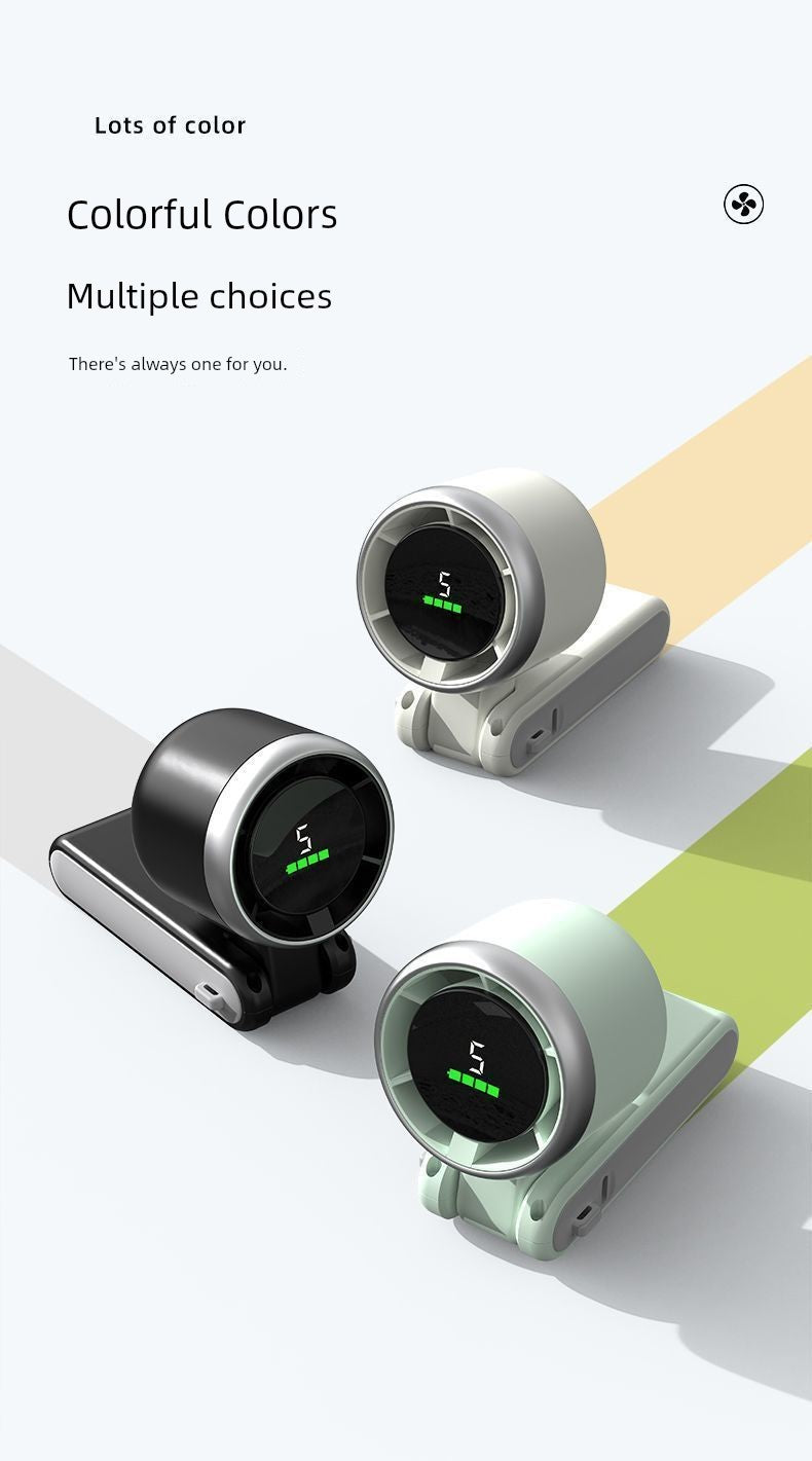 High-Speed Handheld Turbo Fan USB Rechargeable