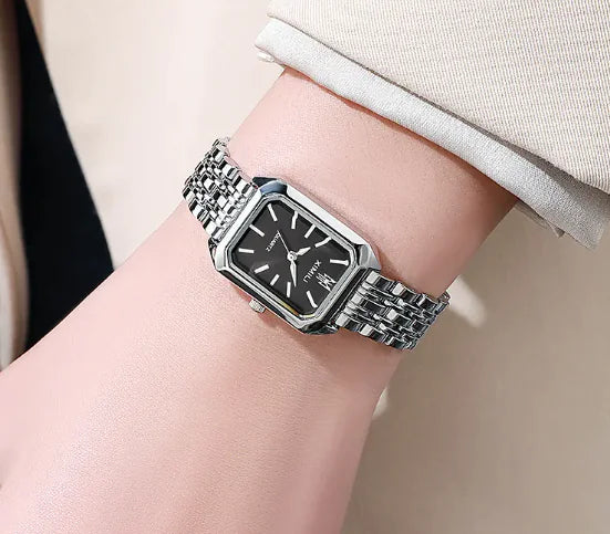 Vintage Square Face Gold Finish Watch